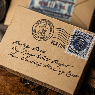 Postage Paid Blue Edition Playing Cards by Kings Wild Project Inc.